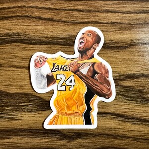 Kobe Bryant Aufkleber, L.A. Lakers, Aufkleber L.A. Lakers, Los Angeles, NBA