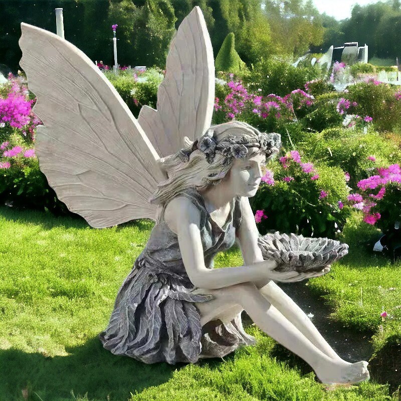 Garden fairy sale statues