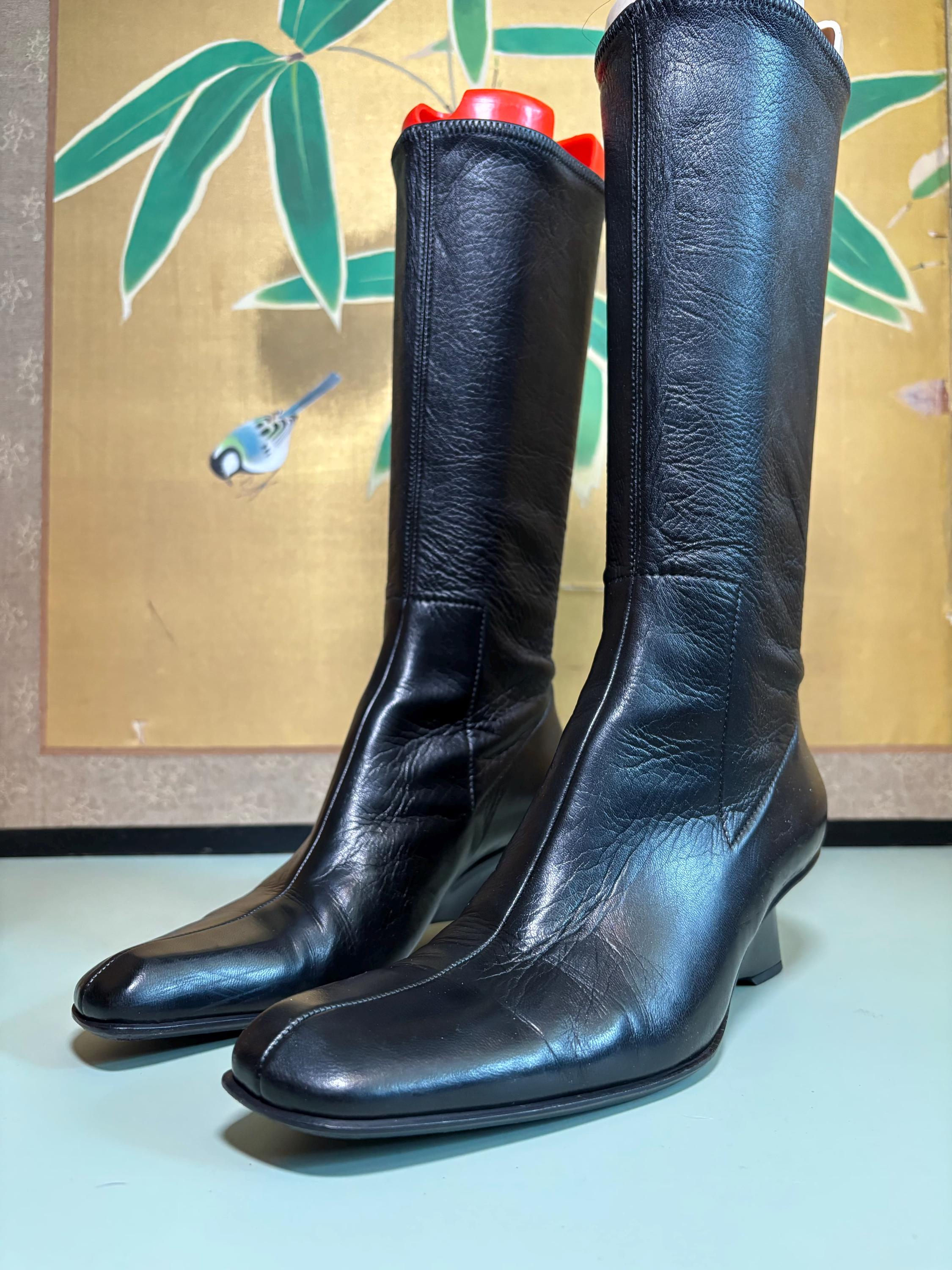 90s Prada Boots - Etsy 90s Prada Boots - Etsy