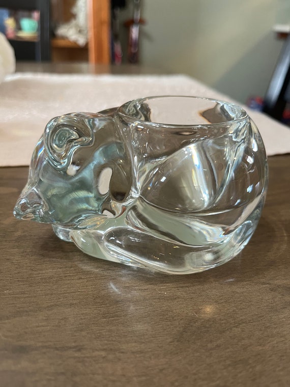 Koyal Wholesale Bougeoir vintage en verre (lot de 6), 3 x 2,75