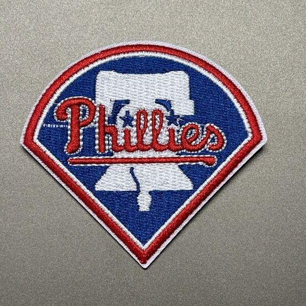 thumbnail image 2 of Vintage Philadelphia Phillies Embroidered Iron On Patch - 3" X 3" - Made In USA 2 of 3