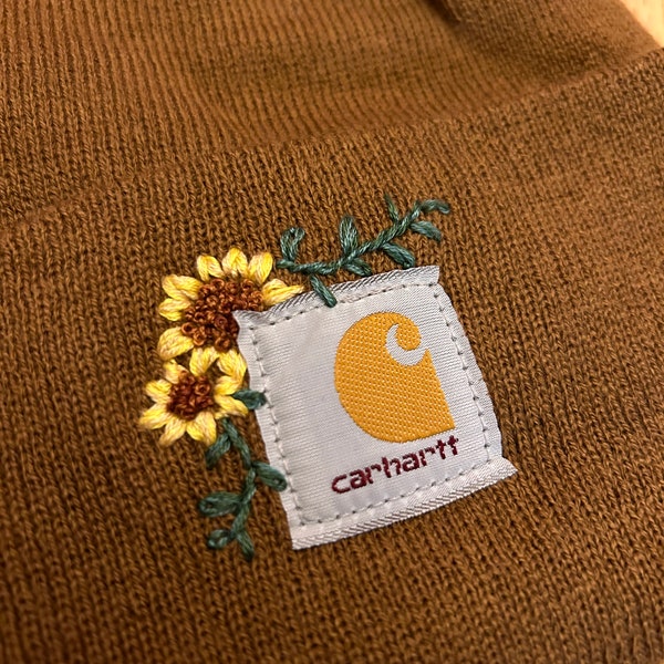 KIDS- Made-To-Order custom embroidered Carhartt beanie