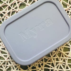 Silicone Lunch Box, Bento Silicone Lunch Box, Back to School Lunch Box, Custom Silicone Lunch Box, Engraved Silicone Lunch Box, Lunch Box
