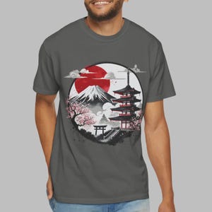 Japanese Shirt, Mount Fuji Shirt, Japanese T-shirt, Japan Shirt, Japanese T-shirt, Tokyo Shirt, Tokyo Fuji Shirt, Japanese Aesthetic Shirt