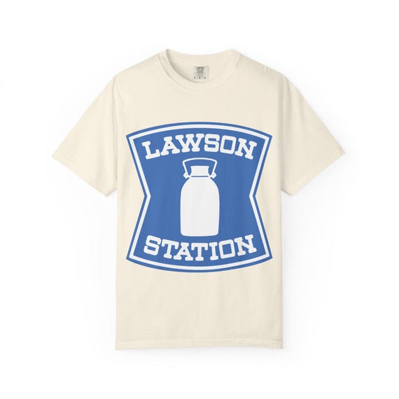Lawson Station T-shirt: Japanese Convenience Store Retro Logo Tee