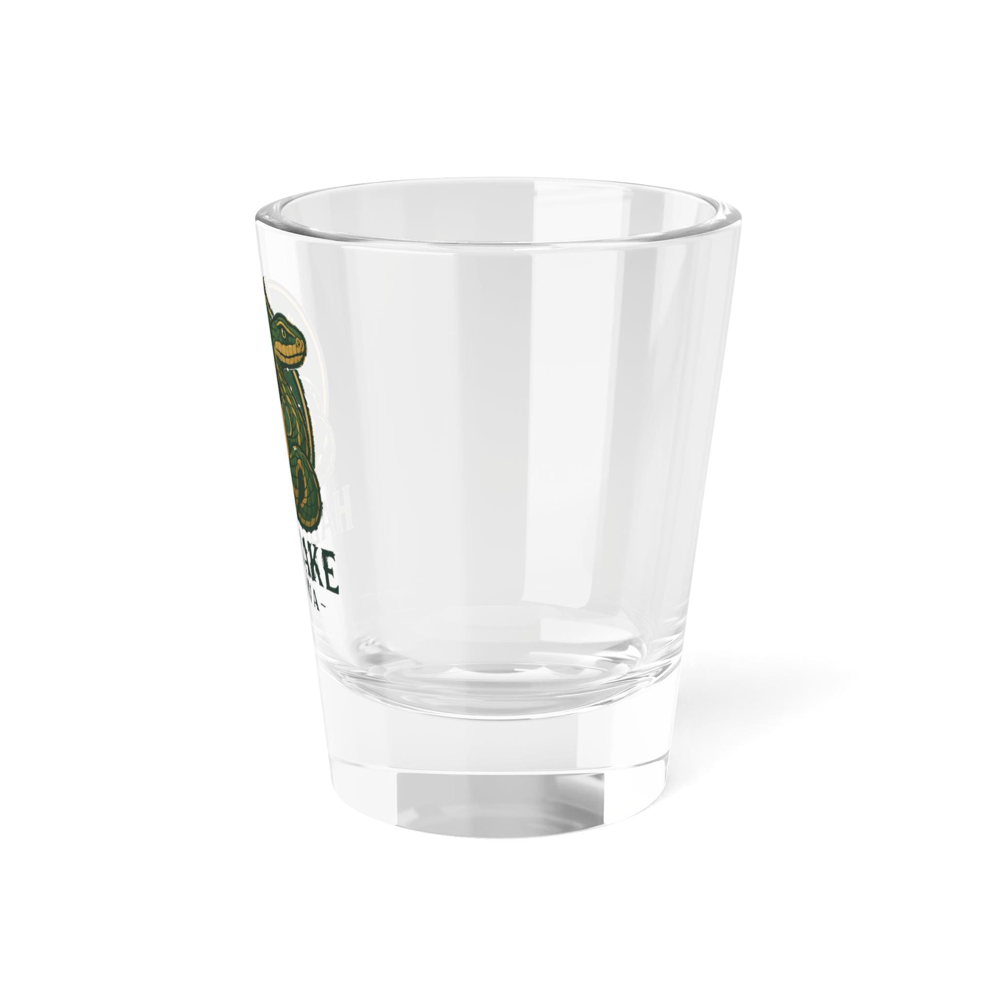 Habu Sake Okinawa Shot Glass: Japanese Snake & Sake Bottle Vintage