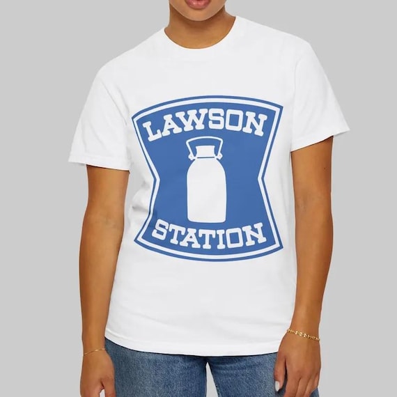 Lawson Station T-shirt: Japanese Convenience Store Retro Logo Tee