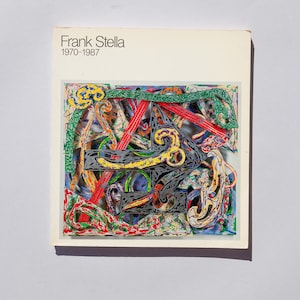 Frank Stella 1970-1987 Monograph Exhibition Catalog Art Book Abstraction New York