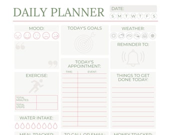 Dagelijkse planner