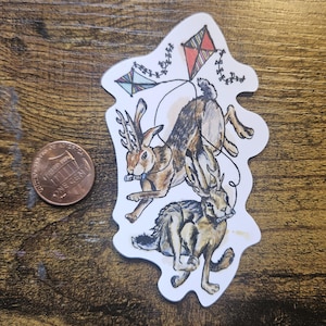 Jackalope Sticker