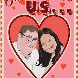 Tarjeta divertida del día de San Valentín-Rosa gitana