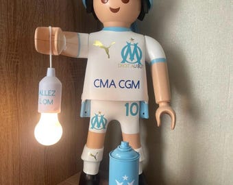 Playmobil Football Figure - Olympique de Marseille (OM)
