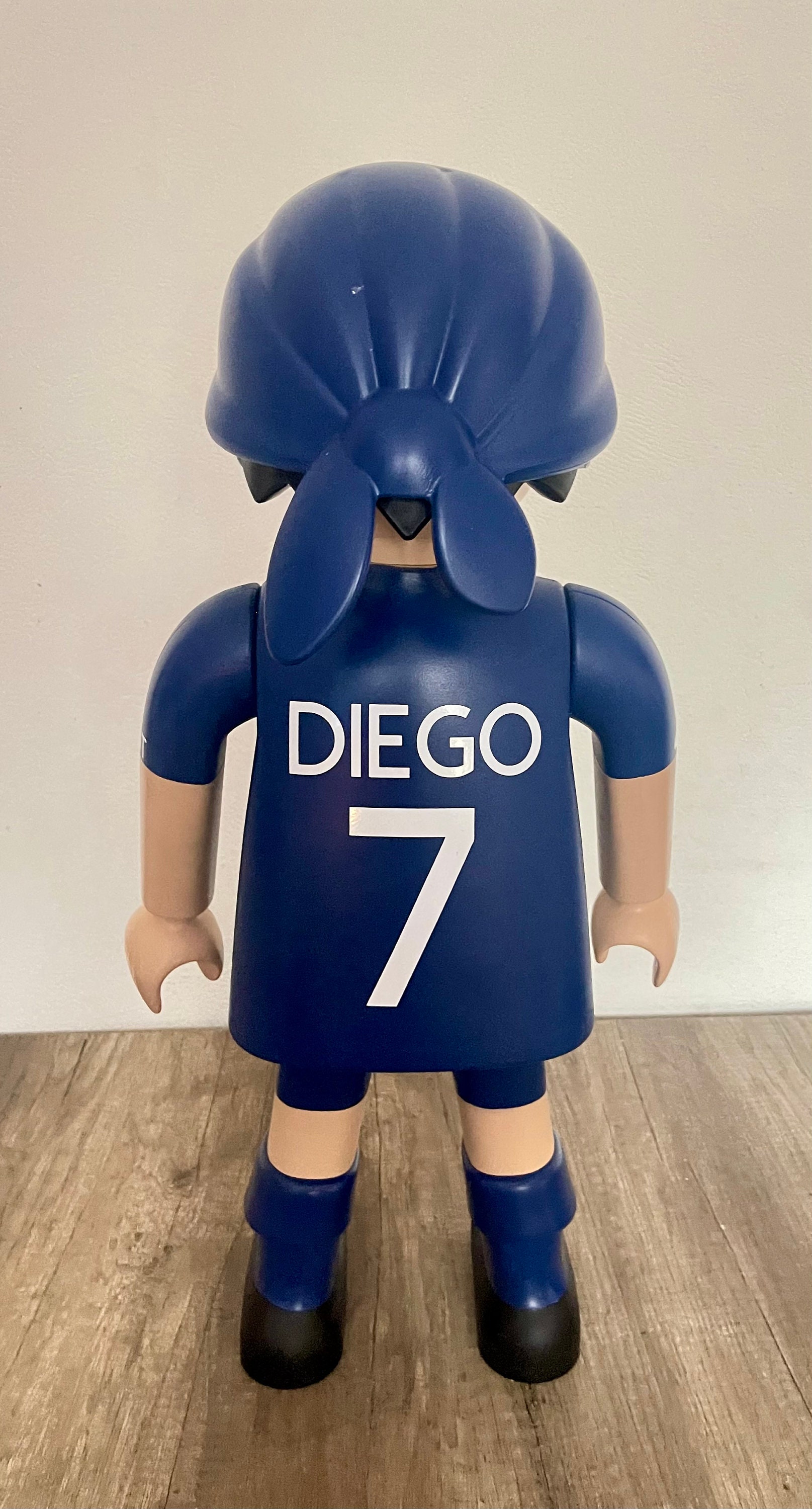 Playmobil XXL Blue Figure Footballer Football Fan Team PSG