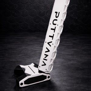 Putter de práctica retráctil Puttvana Axis Mallet para casa, oficina y viajes. Golf fuera del campo. Regalo de golf.