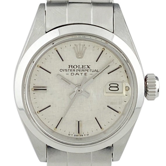 Rolex Oyster Perpetual Date 6916 Watch SS Automat… - image 1