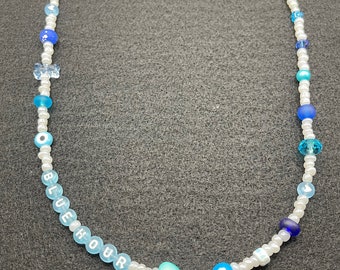 TXT Blue Hour Beaded Necklace