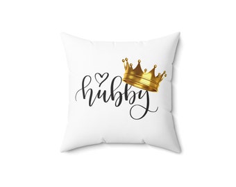 Hubby Pillow, Gift for Husband