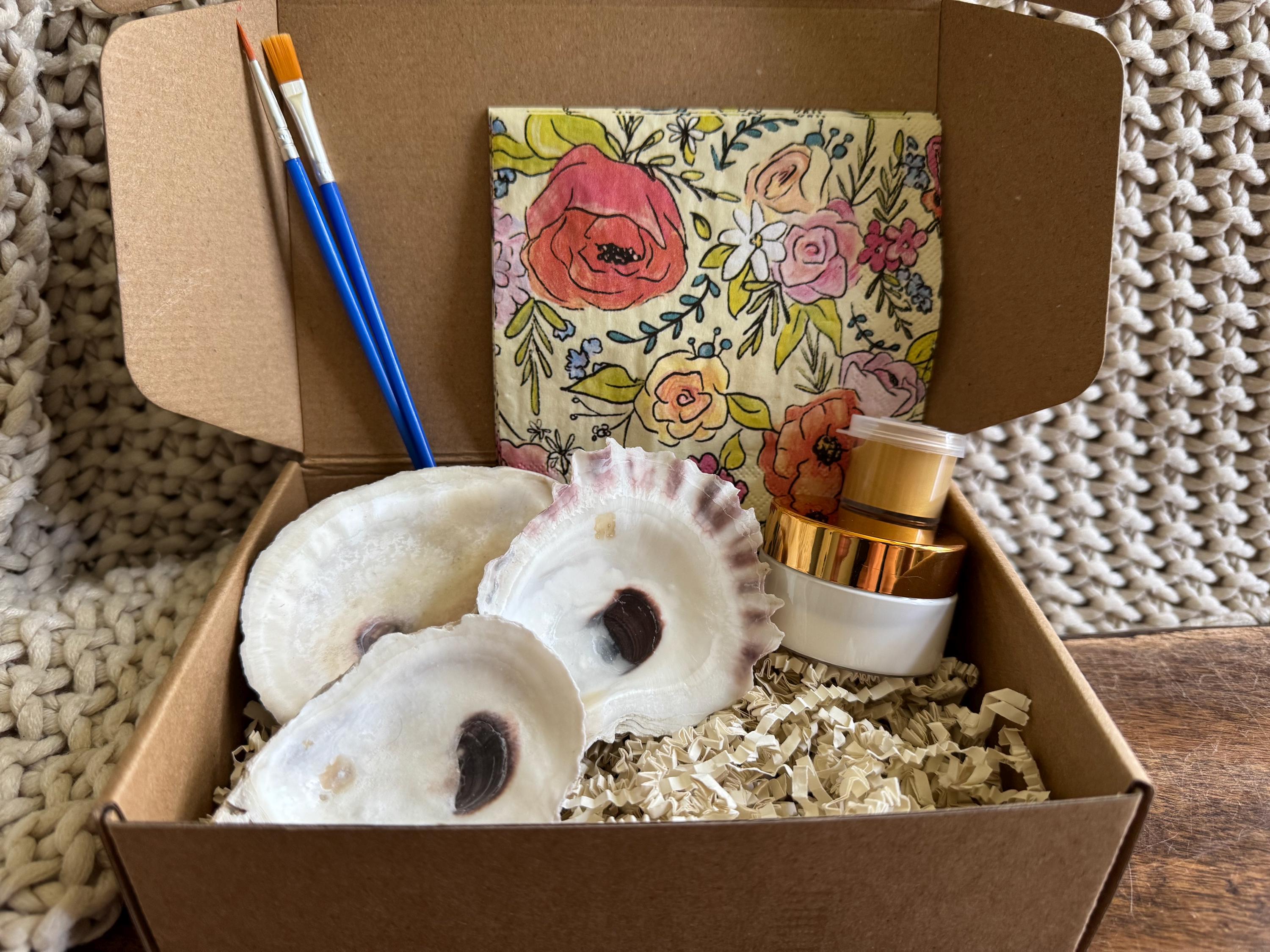 Chic Shells: DIY Decoupage Kits - Etsy