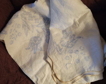 Linen tablecloth