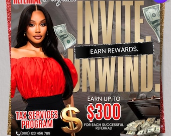 Folleto de preparación de impuestos, folletos de la temporada de impuestos de 2026, folletos de preparación de impuestos, folletos de servicios de contabilidad, folleto de reparación de crédito, plantilla de Canva