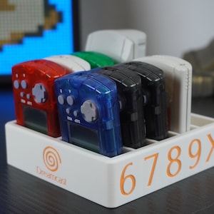 Sega Dreamcast 10 VMU Storage