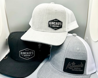 Leather Patch SnapBack Hat