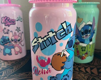 Stitch 16oz Stainless Steel Tumbler