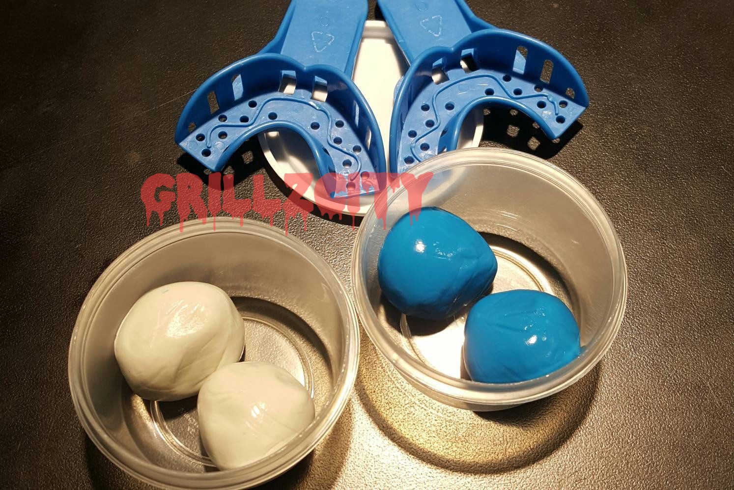 Mold Kit for Grillz, Dental Teeth Impression, 2-Pack Impression Mold Kit for Custom Gold Grillz and Dental Use, Fast Setting, Free Shipping