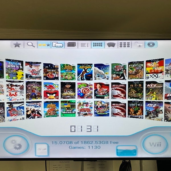 Modded Nintendo Wii Home-Brew 2TB 1100+ (xWii + xGC)