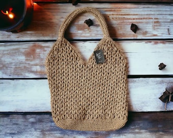 Paper Yarn Bag, Straw bag, Crochet Shoulder Bag, Raffia bag, Knitted Bag, Hand crocheted Tote Bag, Paper Yarn Shoulder Bag, Straw Tote Bag