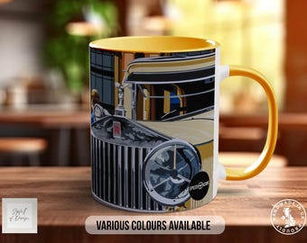 Vintage Rolls-Royce Elegance Mug, Car Lover Gift, Petrolhead Present, Dad Birthday Idea, Automotive Wall Art
