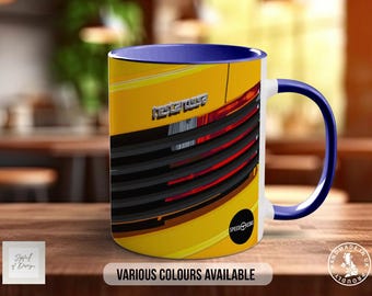 Ferrari Testarossa Mug, Car Lover Gift, Petrolhead Present, Dad Birthday Idea, Automotive Wall Art