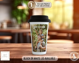 Personalized Photo Travel Mug: Double Insulated Custom Design