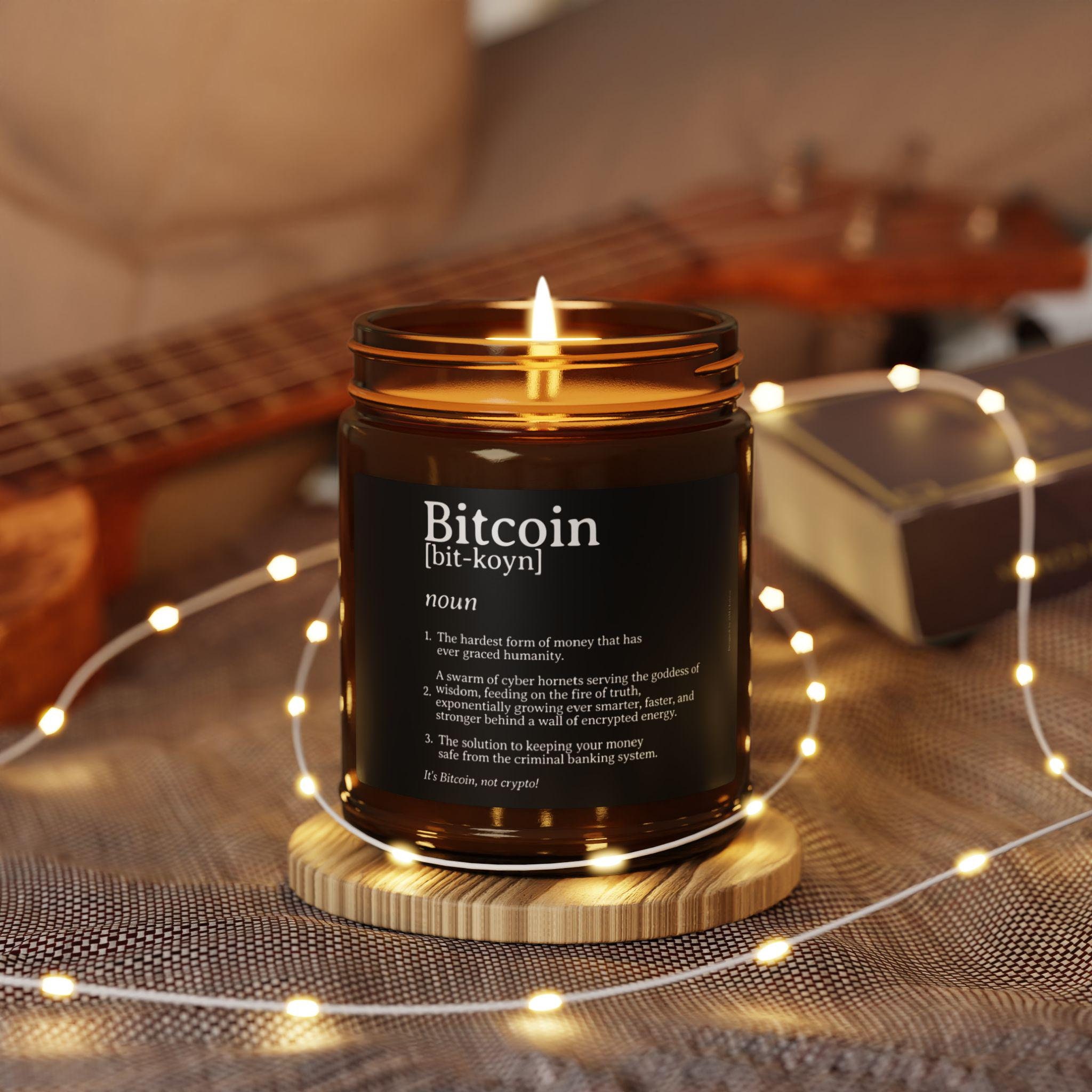 Bitcoin Soy Wax - Etsy