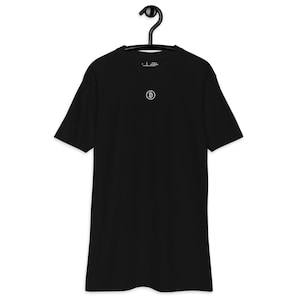 Bitcoin Logo Saylor Style Men’s premium heavyweight tee