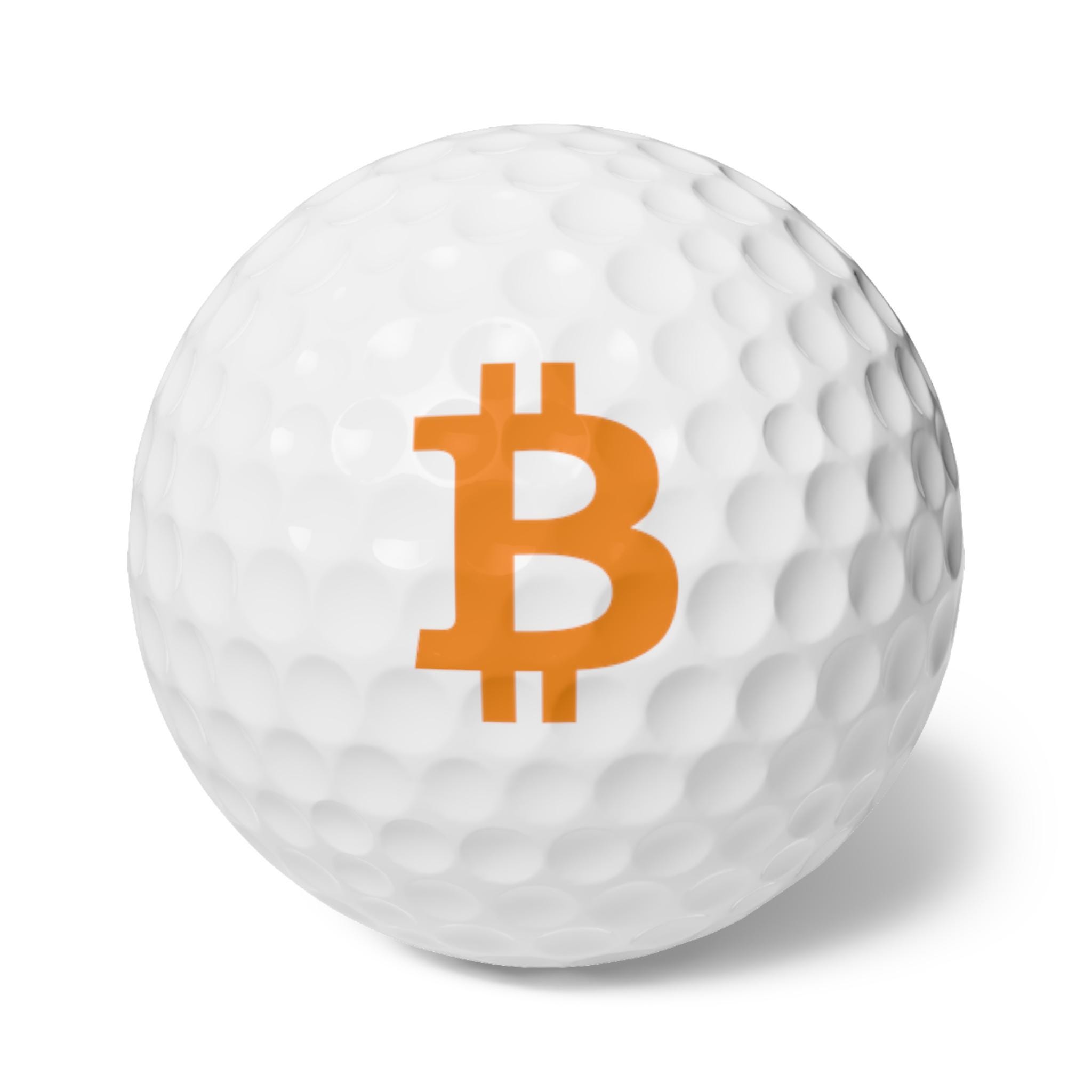 Bitcoin Golf Balls: Crypto Enthusiast Gift, Set of 6 - Etsy