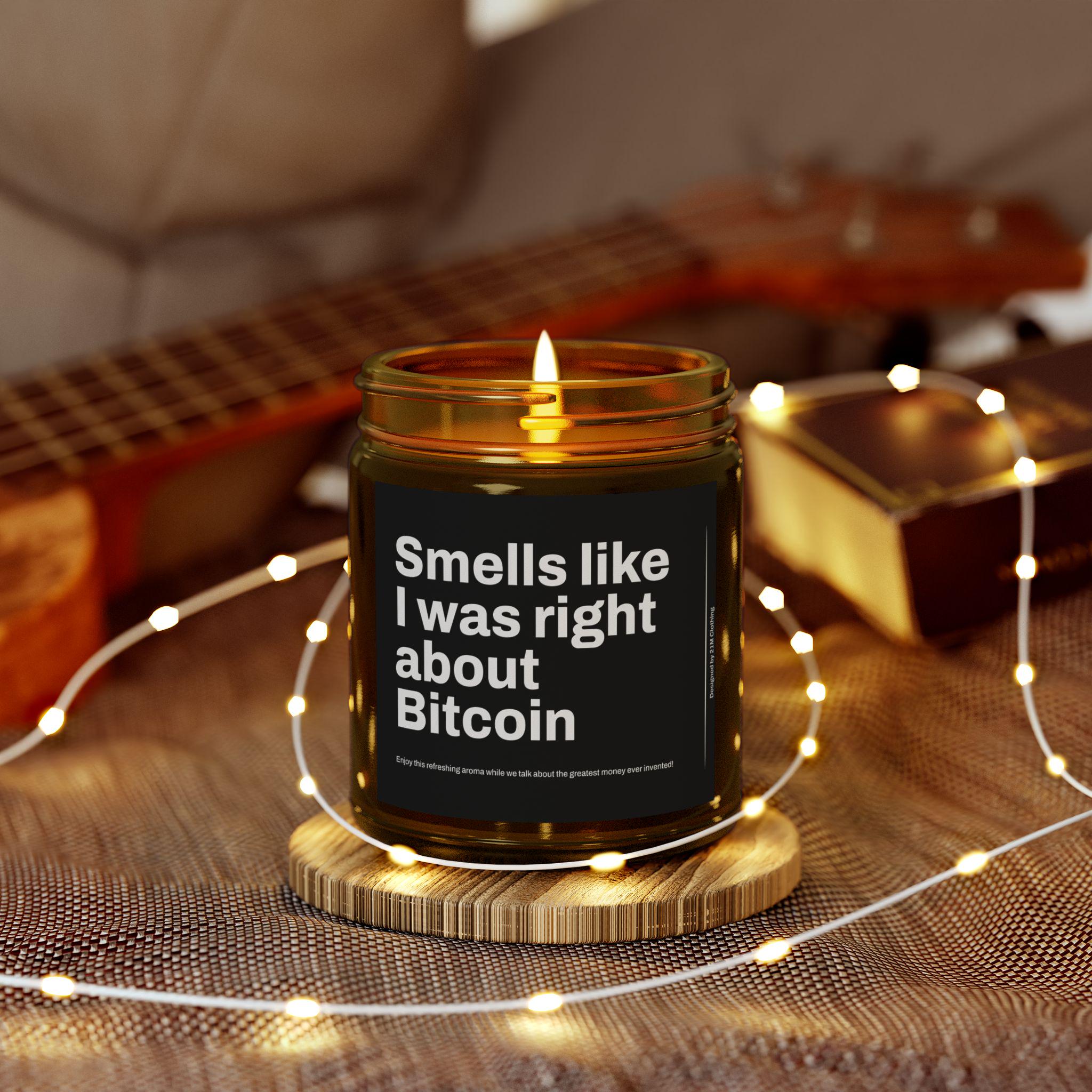 Bitcoin Candle: grappig crypto-beleggerscadeau, kokos-abrikozenwas - Etsy  Nederland