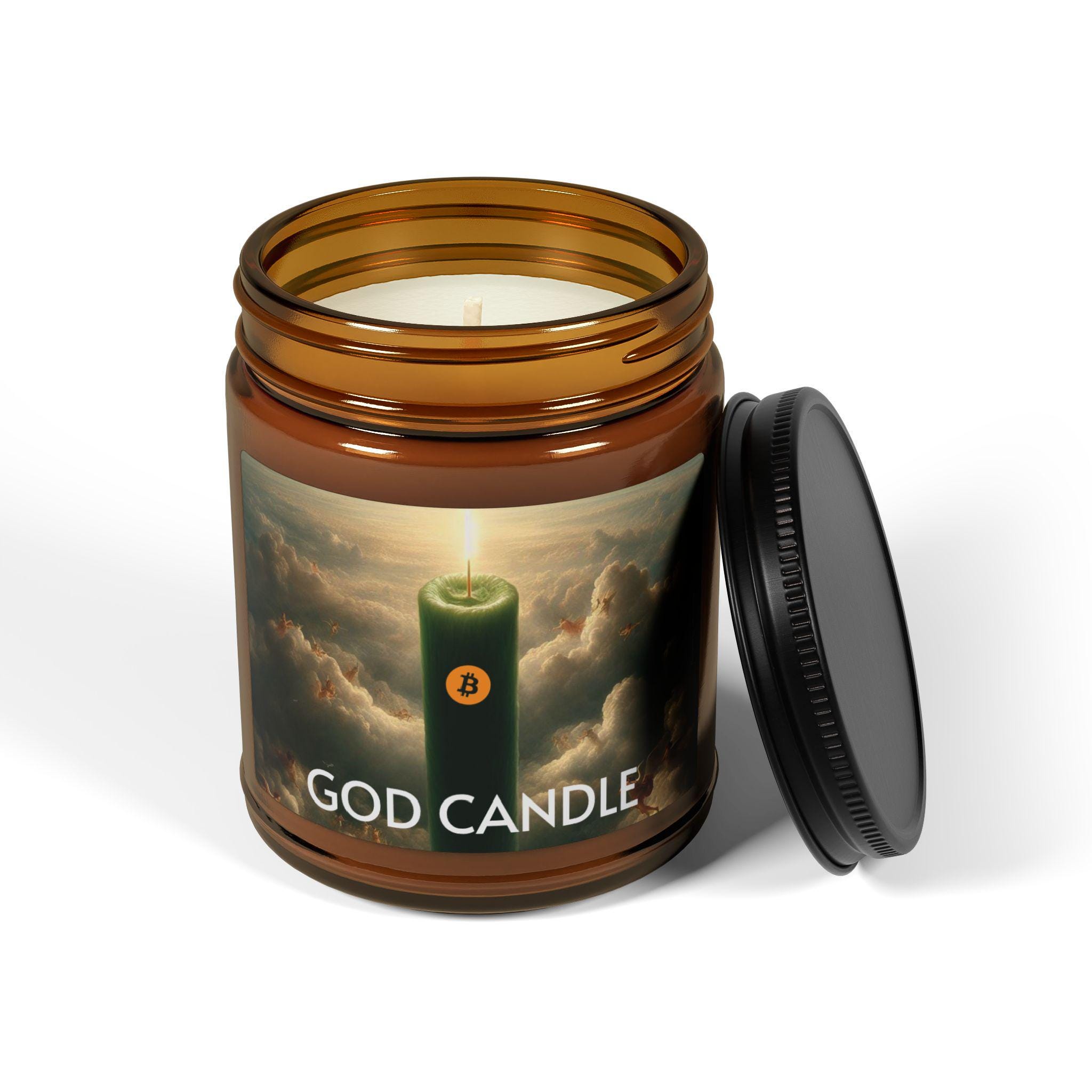 Vela Bitcoin God: Regalo para los amantes de las criptomonedas, cera de  soja con aroma de lujo - Etsy España