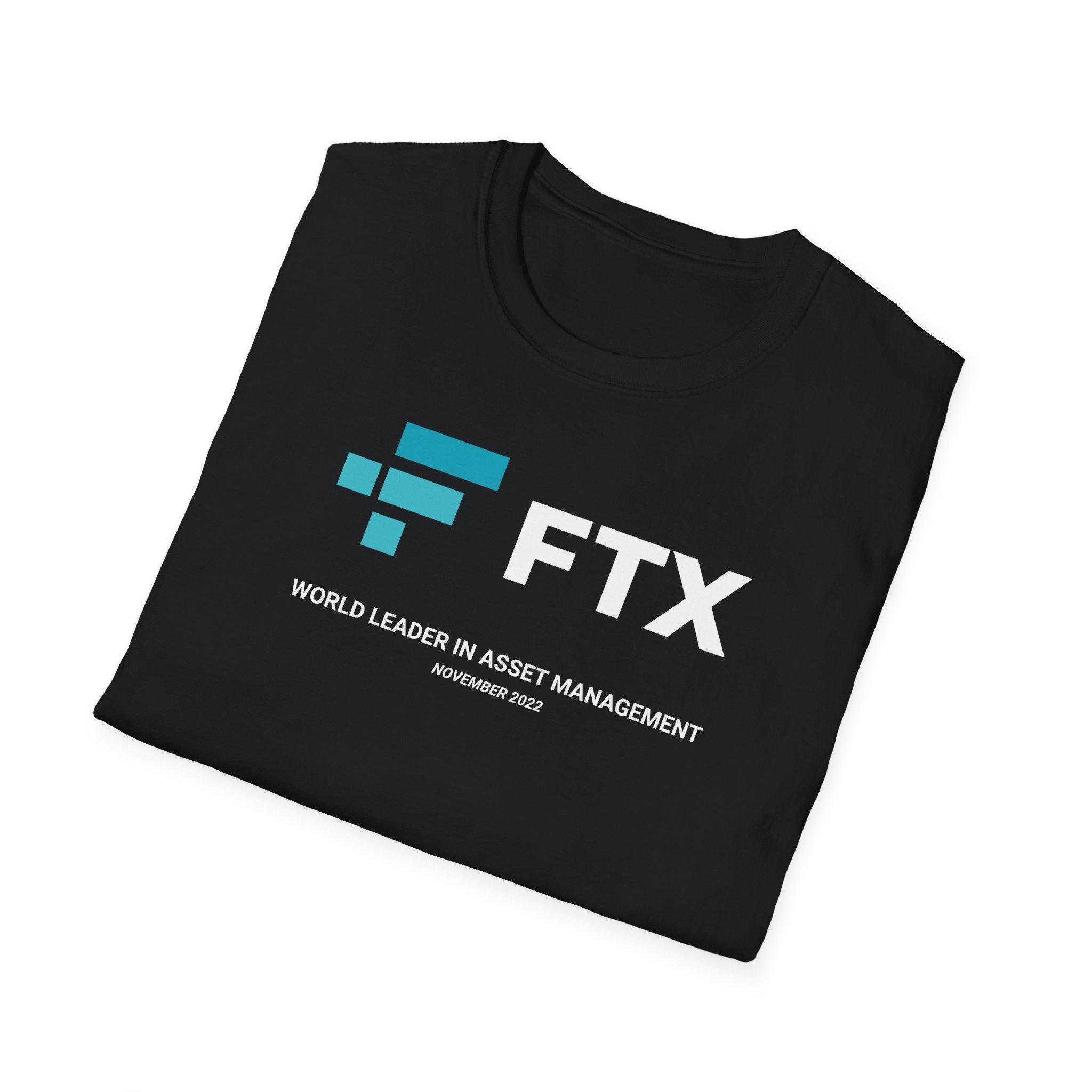 FTX 暗号ユーモアTシャツ：ビットコイン資産管理Tシャツ