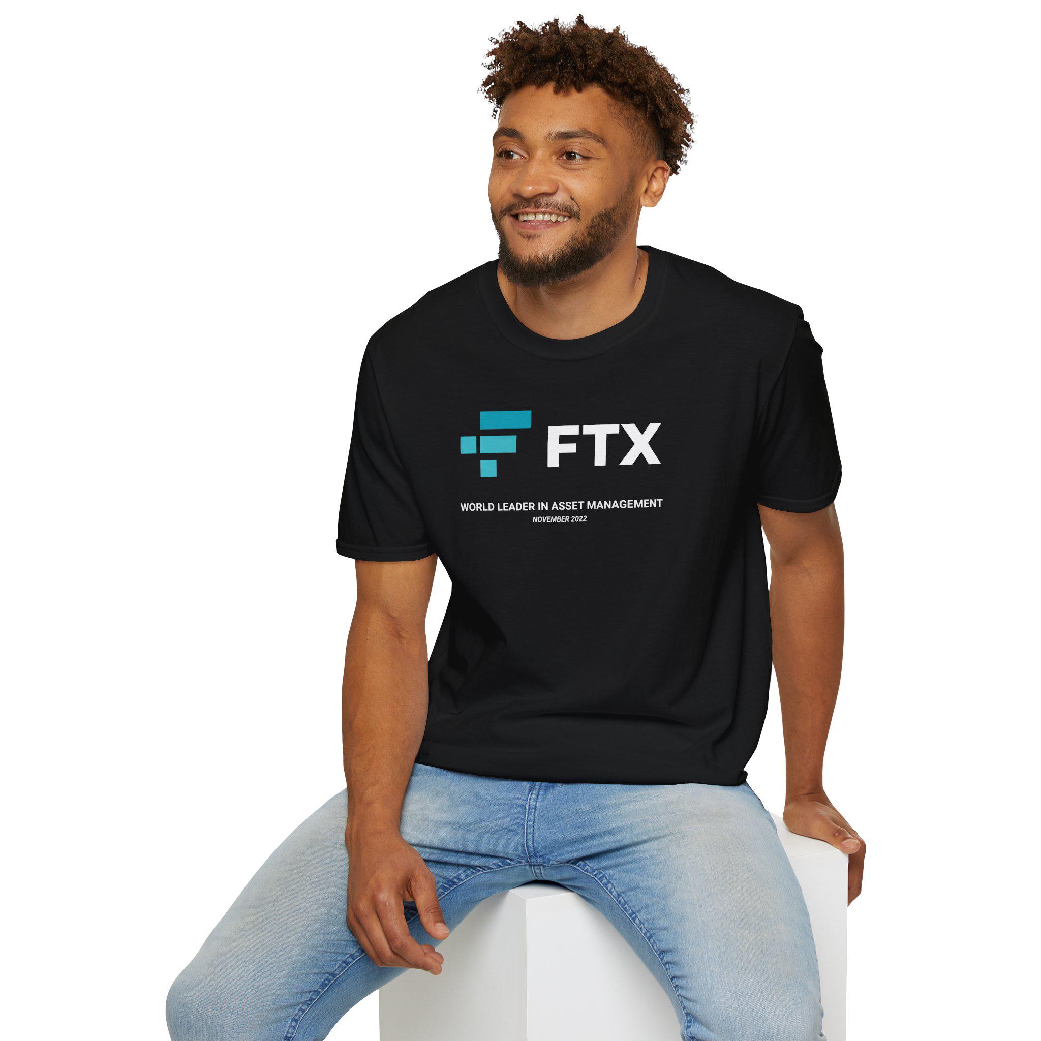 FTX 暗号ユーモアTシャツ：ビットコイン資産管理Tシャツ