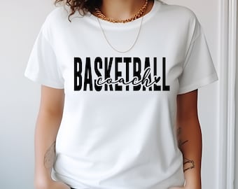 Basketball Coach Shirt, Sports Coach Tee, Best Coach, Love Coaching Shirt, Coach Gift, Funny Coach Tee, Cute Coach Tee, Retro Coach Tee