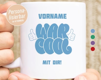 Personalized mug gift for farewell colleague | Farewell gift mug with name & saying | Personalized mug farewell colleague