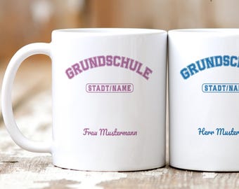 Personalized mug for elementary school teachers | Personalized mug for elementary school teachers | Gift for teachers