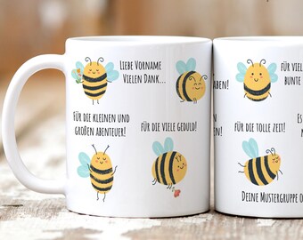 Thank You Gift Farewell Daycare/Kindergarten Mug Personalized | Farewell Gift for Teacher | Thank You Teacher Farewell Daycare Mug