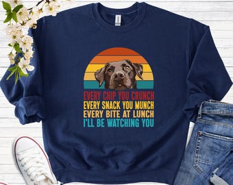 Chocolate Labrador Sweatshirt, Labrador Retriever Gift, Toddler Shirt, Lab Shirt, Lab Mom Shirt, Lab Dad Shirt, Lab Owner Gift, Baby Onesie