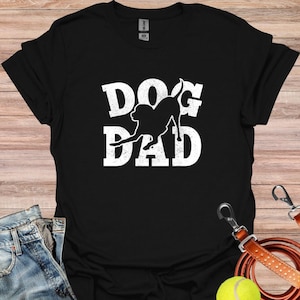 Dog Dad Shirt, Dog Lover Shirt, Dog Daddy Shirt, Pet Lover Shirt, Animal Lover Gift, Dog Dad Gift, Gift for Dog Dads, Dog Silhouette Shirt