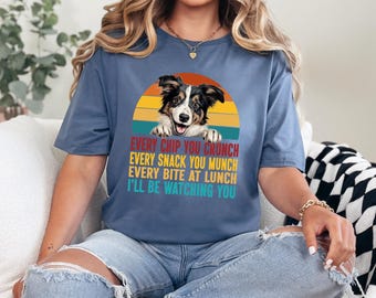 Camiseta de Border Collie, regalo para amantes de los Collie, camiseta para perros Collie, regalo para dueños de Border Collie, camiseta para mamá Collie, camiseta para papá Collie, camiseta divertida de Collie