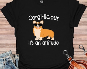 Corgi Dad Shirt, Corgi Mom Shirt, Best Corgi Dad Ever, Funny Gift for Corgi Lover, Corgilicious, Best Dog Dad, Welsh Corgi Owner