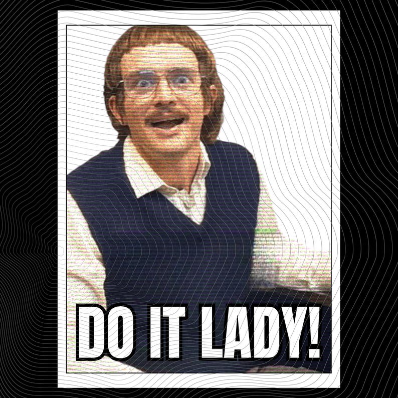 Chit Do It Lady PNG | Meme Viral Tiktok Quote | Instant Download | PNG ...