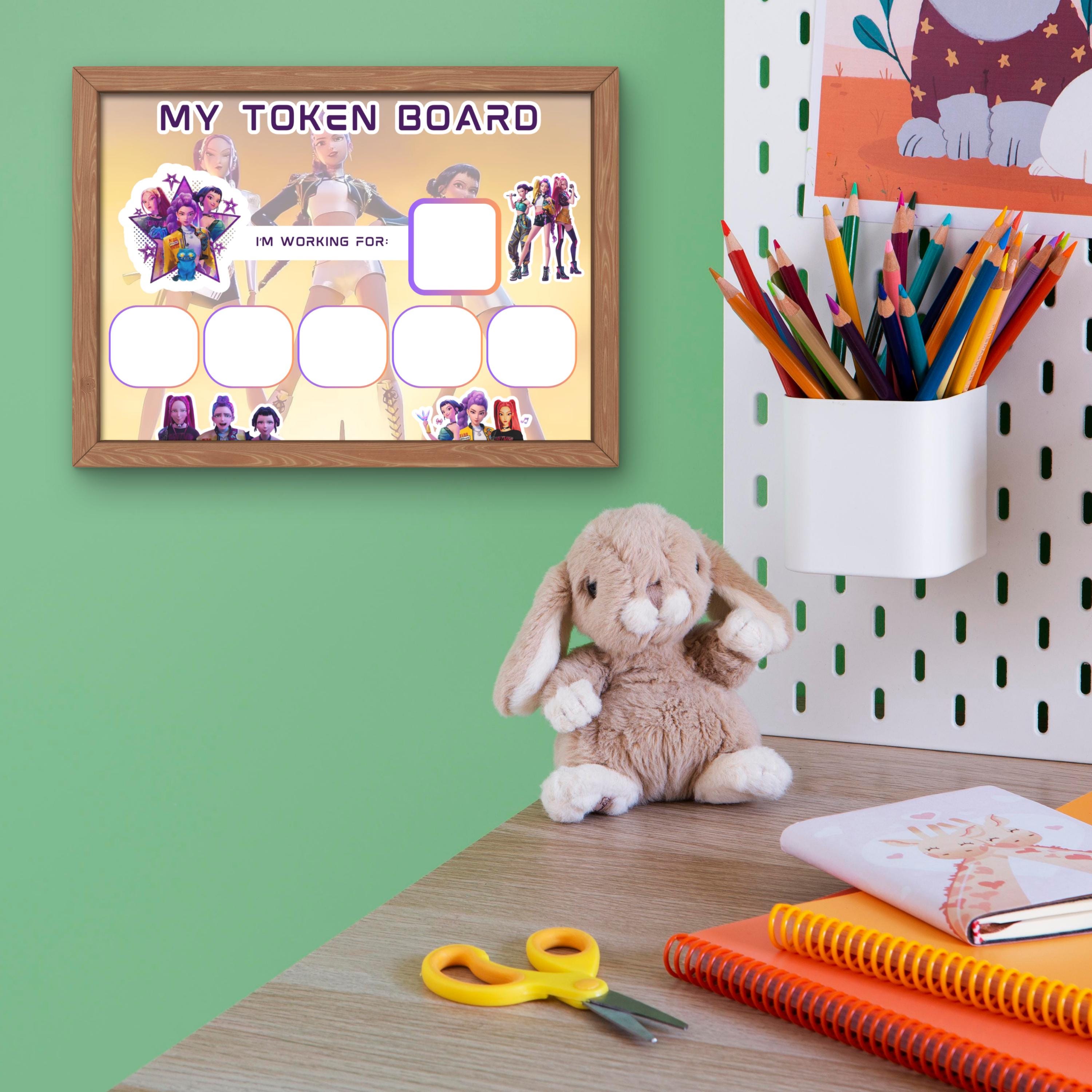 Kpop Girl Group Token Board | Behavior Reward Chart (A4 PDF Download ...